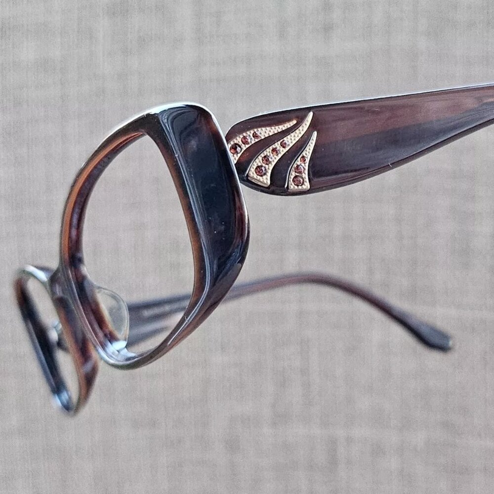 Dana Buchman Women Eyeglasses Frame Brown Glasses TULUM 53[]16 135